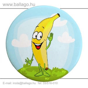 Kitűző: Banán