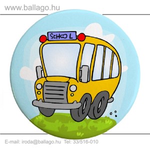 Kitűző: Busz