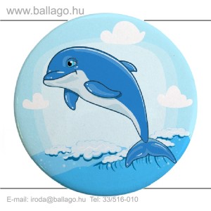 Kitűző: Delfin