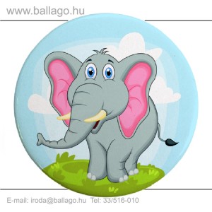 Kitűző: Elefánt