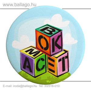 Kitűző: Építőkocka