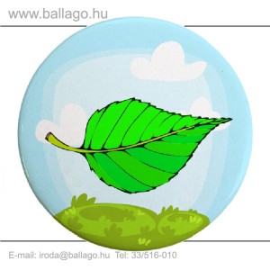 Kitűző: Falevél