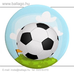 Kitűző: Focilabda