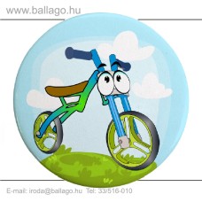 Kitűző: Futóbicikli