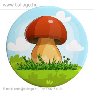 Kitűző: Gomba-erdei
