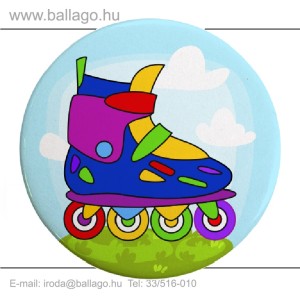 Kitűző: Görkorcsolya