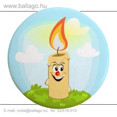 Kitűző: Gyertya