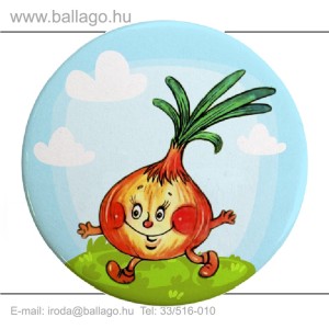 Kitűző: Hagymácska