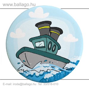 Kitűző: Hajó