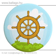 Kitűző: Hajókormány