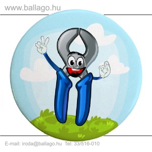 Kitűző: Harapófogó