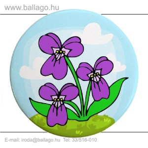 Kitűző: Ibolya