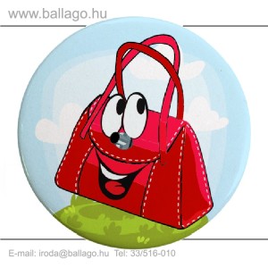 Kitűző: Kézitáska