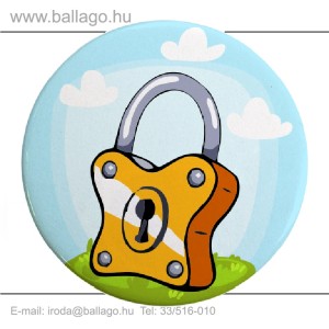 Kitűző: Lakat