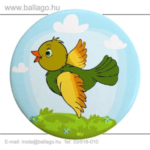 Kitűző: Madár