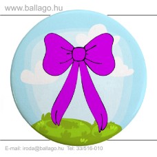 Kitűző: Masni-lila