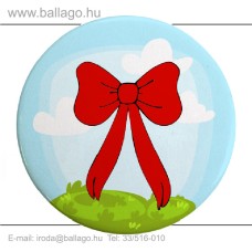 Kitűző: Masni-piros