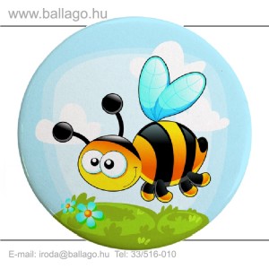 Kitűző: Méhecske