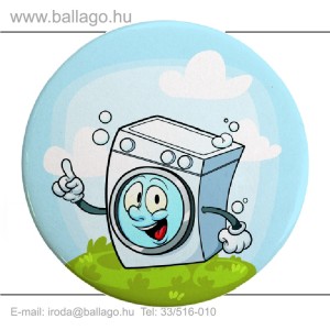 Kitűző: Mosógép