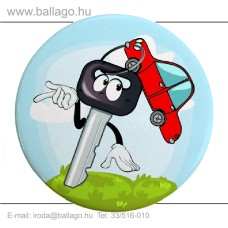 Kitűző: Slusszkulcs