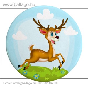 Kitűző: Szarvas-szökkenő