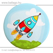 Kitűző: Rakéta