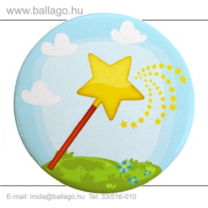 Kitűző: Varázspálca