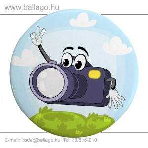 Kitűző: Fényképező