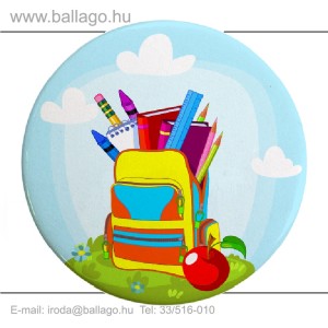 Kitűző: Iskolatáska