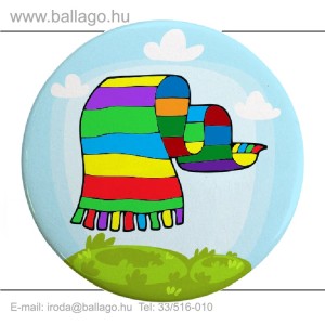 Kitűző: Sál-színes