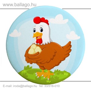 Kitűző: Tyúkanyó