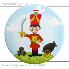 Kitűző: Huszár-tüzér