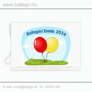 Jeles tarisznya: Lufi-piros-sárga