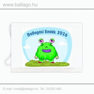 Jeles tarisznya: Monster-zöld