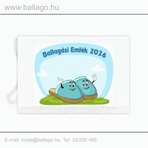 Jeles tarisznya: Papucs-kék