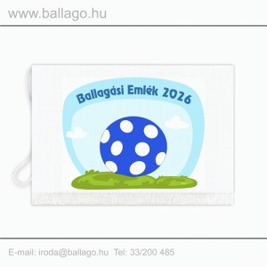 Jeles tarisznya: Pöttyös labda-kék