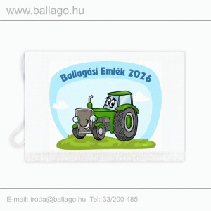 Jeles tarisznya: Traktor-zöld