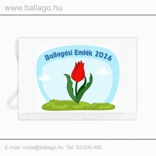 Jeles tarisznya: Tulipán-piros