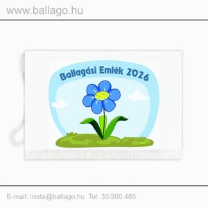 Jeles tarisznya: Virág-kék