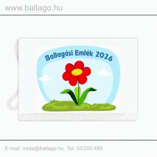 Jeles tarisznya: Virág-piros