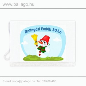 Jeles tarisznya: Hóember-seprűs